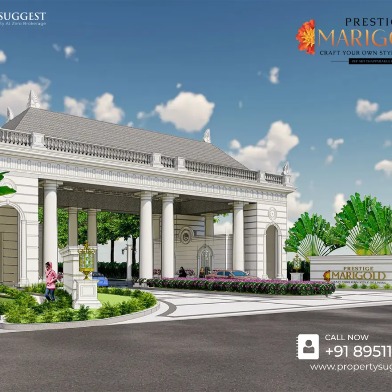 Prestige Marigold Phase 2 Launching in Bettenahalli, Doddaballapur Road, Bangalore – Plotted Living for Modern Villa Lifestyles